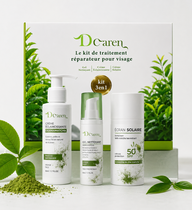 Dcaren skin care - pack 3 en 1