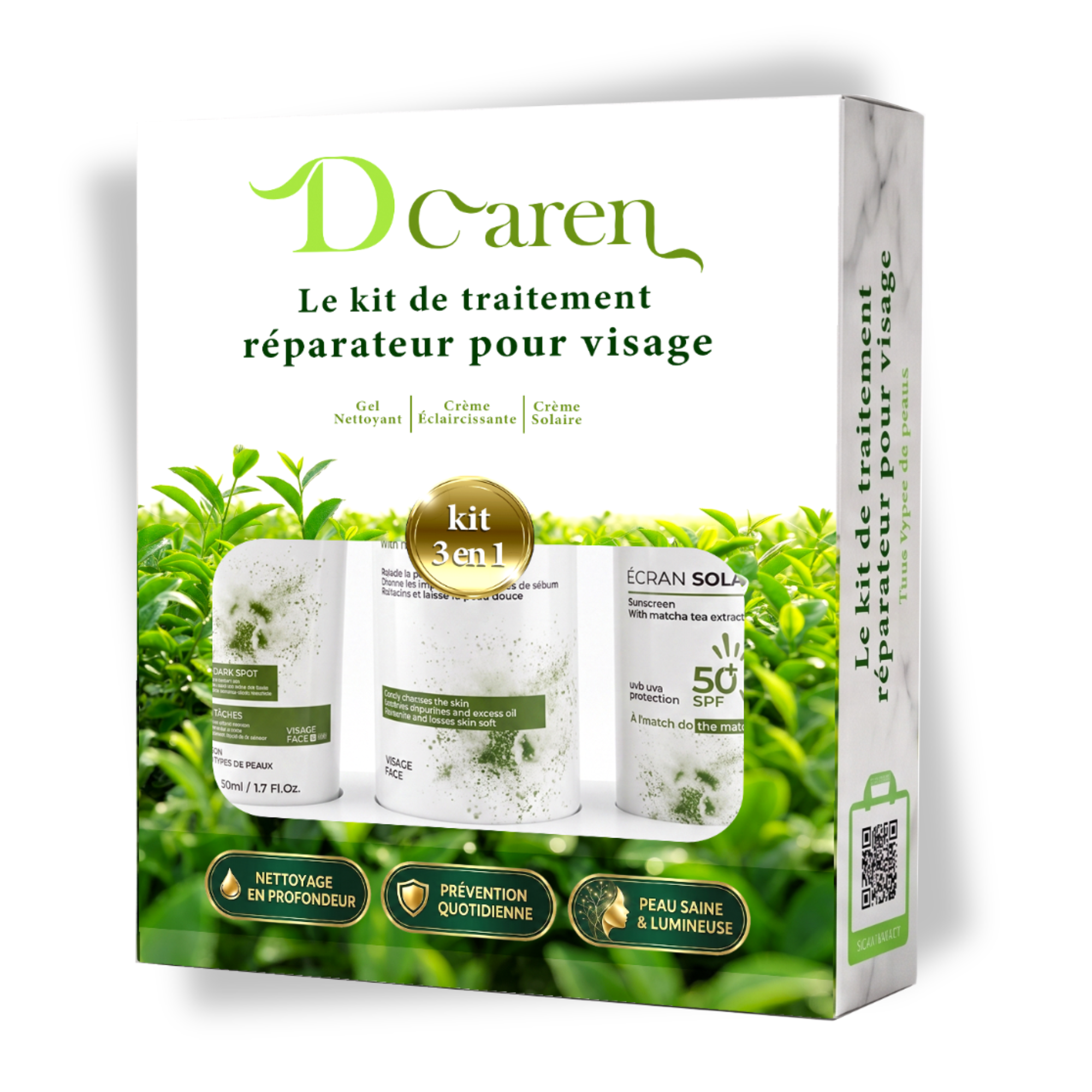 Dcaren - Pack 3 en 1
